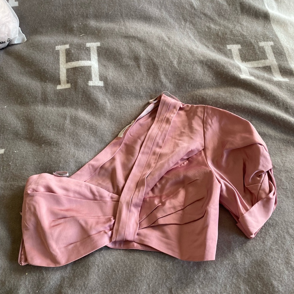 NWT ALC Tomlin Crop top in Dusty Rose Size 4size was a 6 had it taken in